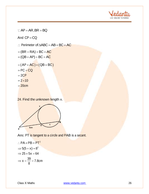 Important Questions of CBSE class 10 Mathematics