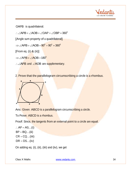 Important Questions of CBSE class 10 Mathematics