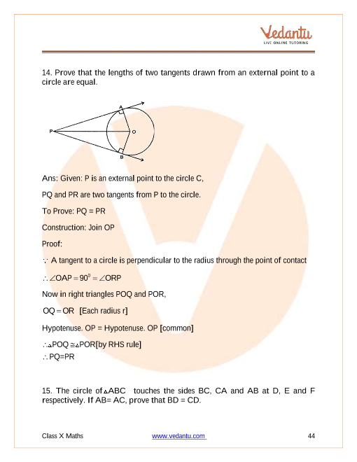 Important Questions of CBSE class 10 Mathematics