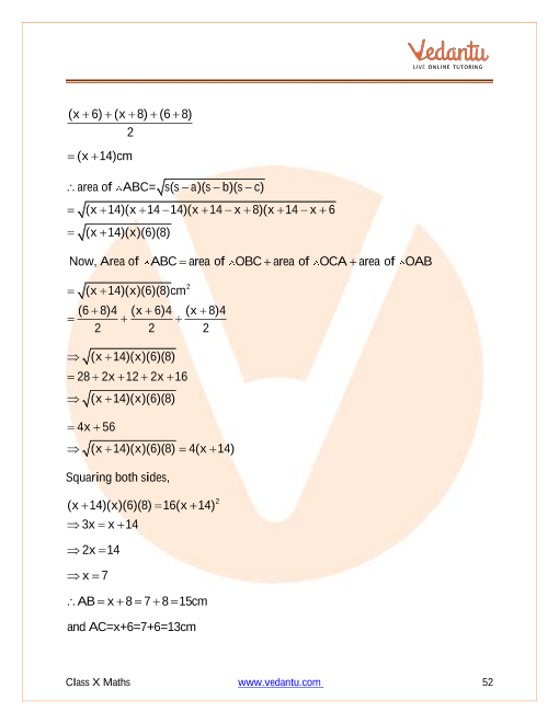 Important Questions of CBSE class 10 Mathematics