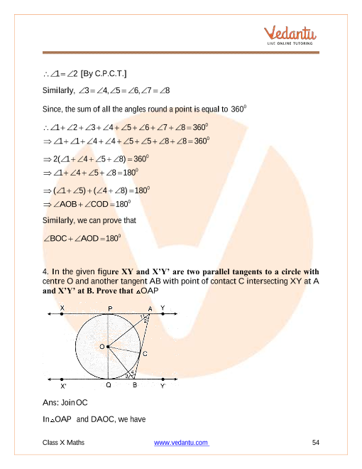 Important Questions of CBSE class 10 Mathematics