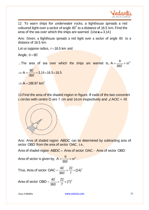 Important Questions of CBSE class 10 Mathematics