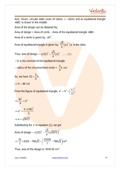 Important Questions of CBSE class 10 Mathematics