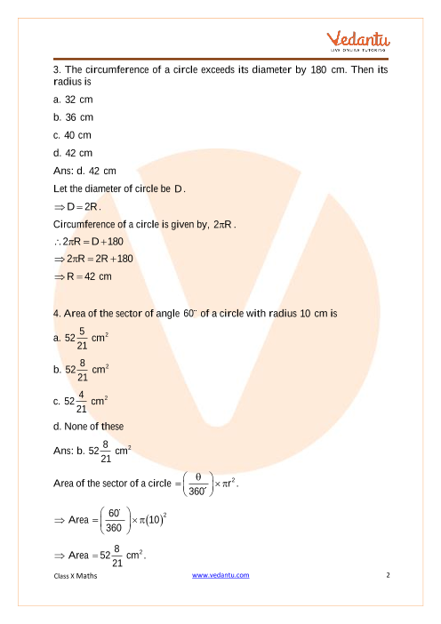 Important Questions of CBSE class 10 Mathematics