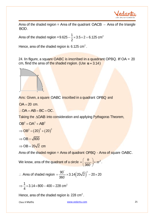 Important Questions of CBSE class 10 Mathematics