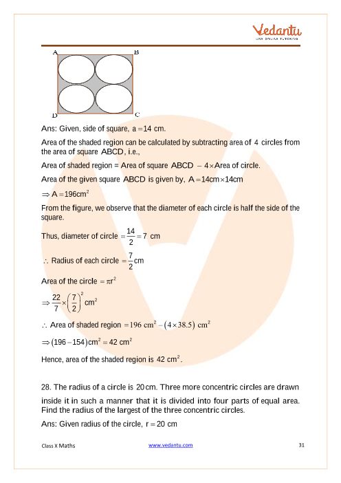 Important Questions of CBSE class 10 Mathematics