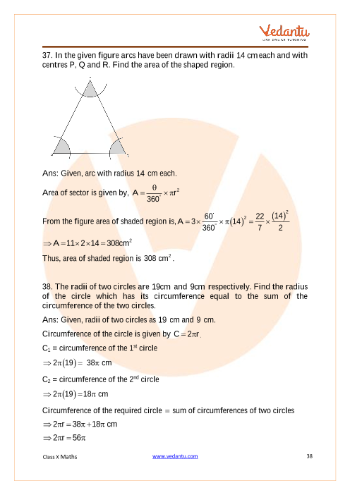 Important Questions of CBSE class 10 Mathematics