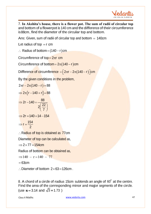 Important Questions of CBSE class 10 Mathematics