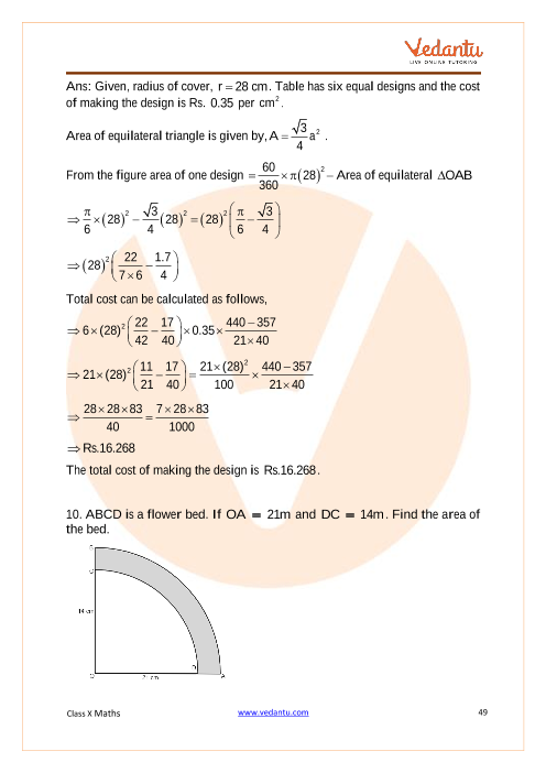 Important Questions of CBSE class 10 Mathematics