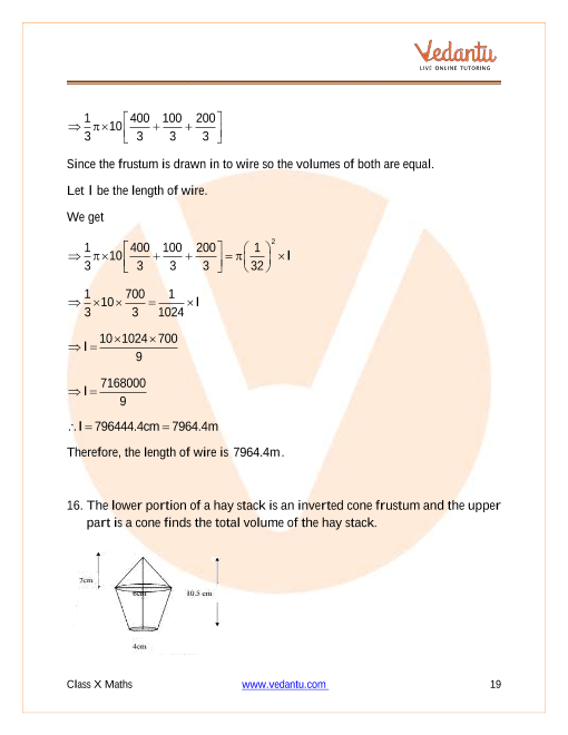 Important Questions of CBSE class 10 Mathematics