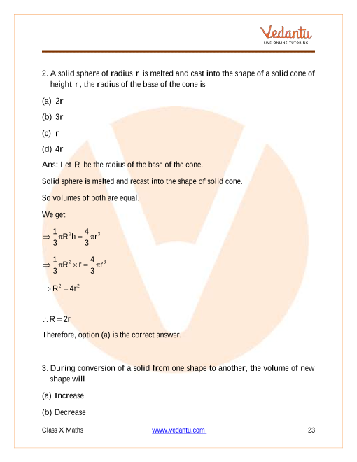 Important Questions of CBSE class 10 Mathematics