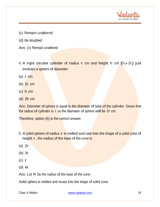 Important Questions of CBSE class 10 Mathematics