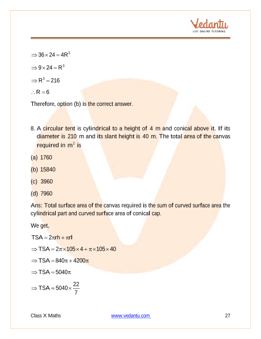 Important Questions of CBSE class 10 Mathematics