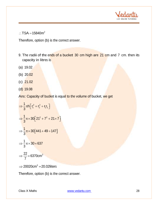 Important Questions of CBSE class 10 Mathematics