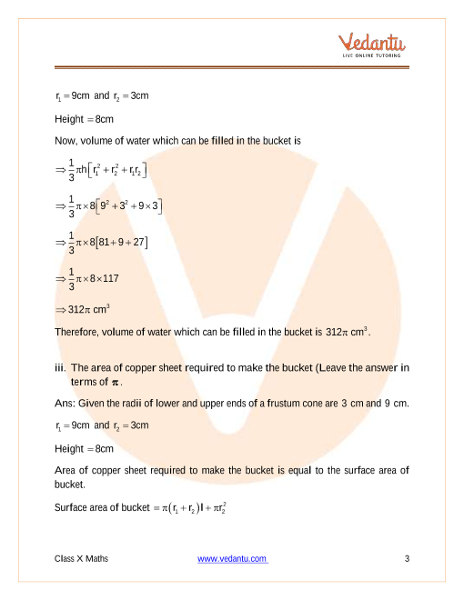 Important Questions of CBSE class 10 Mathematics