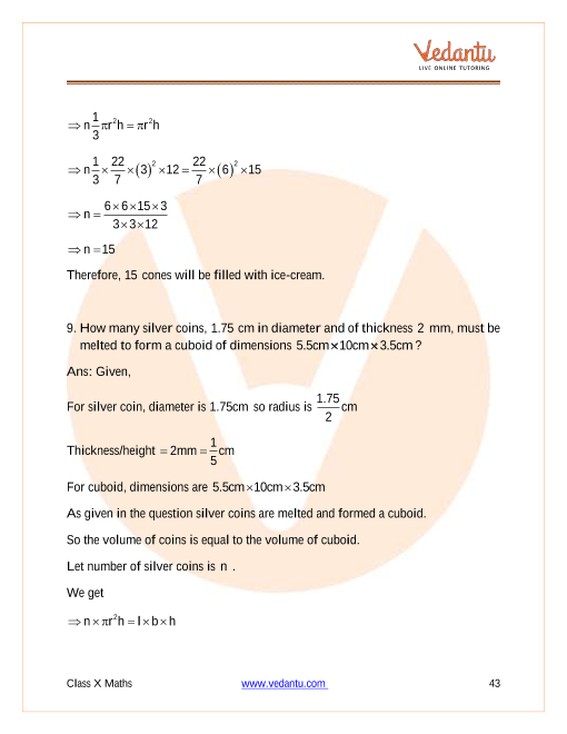 Important Questions of CBSE class 10 Mathematics