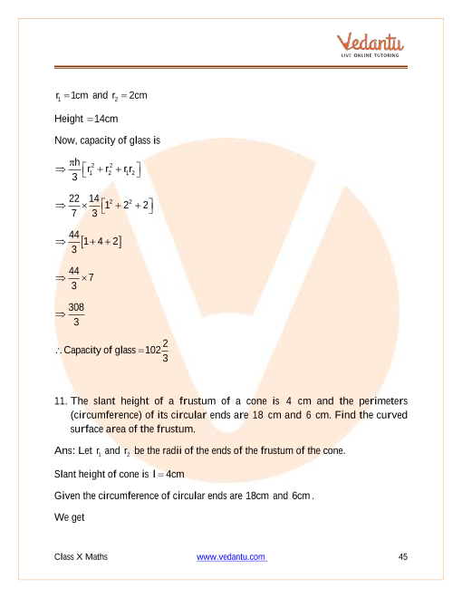 Important Questions of CBSE class 10 Mathematics