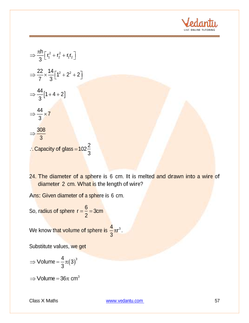 Important Questions of CBSE class 10 Mathematics