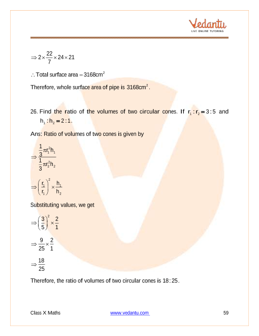 Important Questions of CBSE class 10 Mathematics