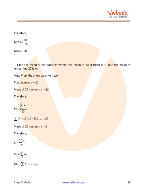 Important Questions of CBSE class 10 Mathematics