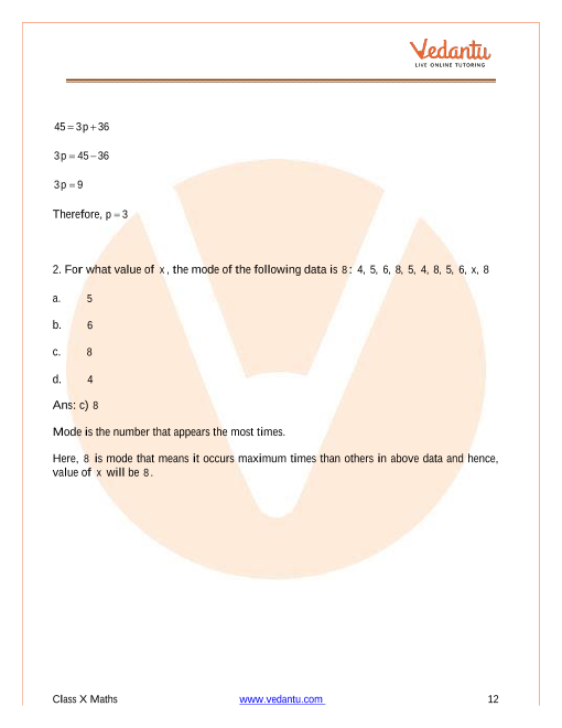 Important Questions of CBSE class 10 Mathematics