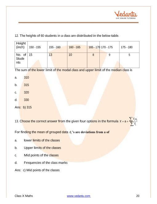 Important Questions of CBSE class 10 Mathematics