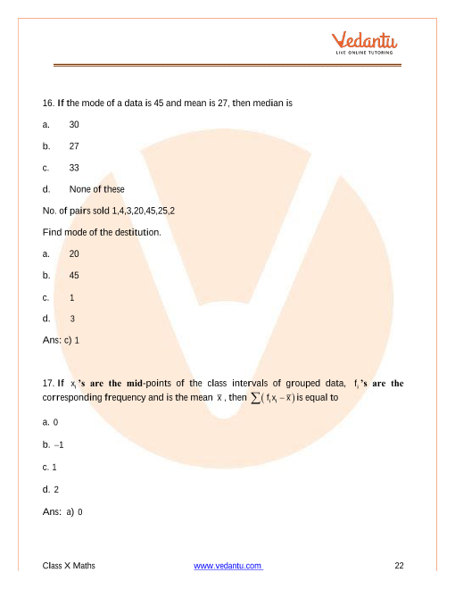 Important Questions of CBSE class 10 Mathematics