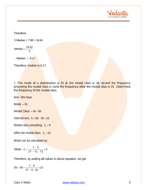 Important Questions of CBSE class 10 Mathematics