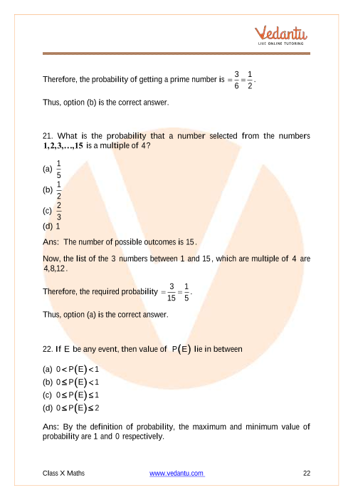 Important Questions of CBSE class 10 Mathematics