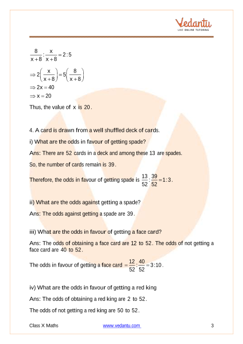 Important Questions of CBSE class 10 Mathematics