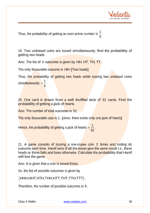 Important Questions of CBSE class 10 Mathematics