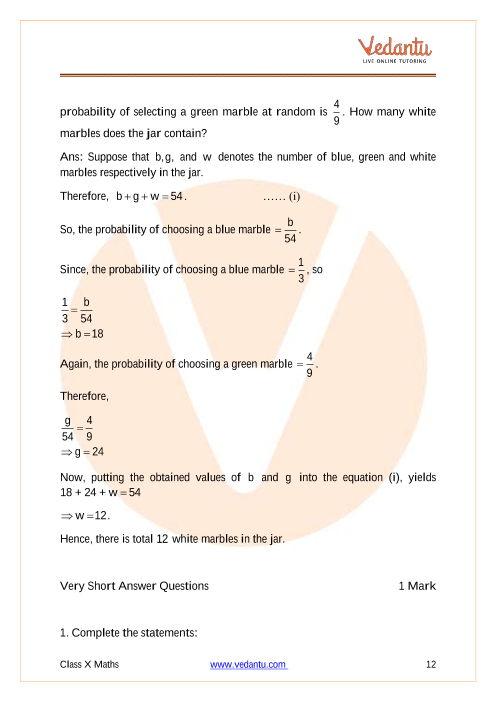 Important Questions of CBSE class 10 Mathematics