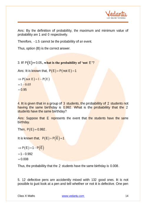 Important Questions of CBSE class 10 Mathematics