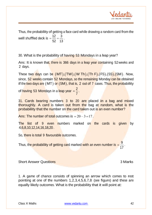 Important Questions of CBSE class 10 Mathematics