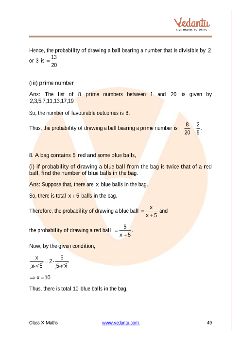 Important Questions of CBSE class 10 Mathematics