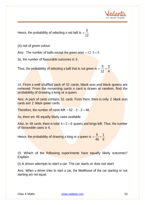 Important Questions of CBSE class 10 Mathematics