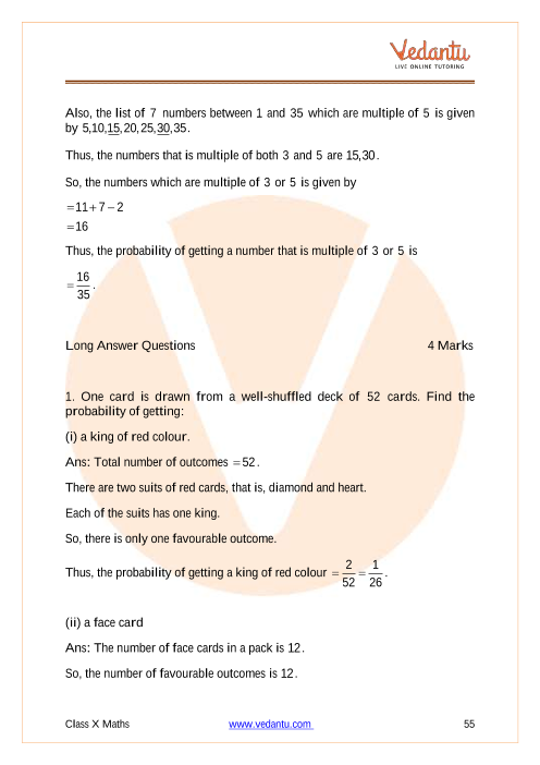 Important Questions of CBSE class 10 Mathematics