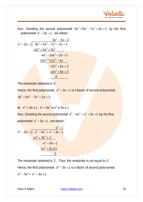 Important Questions of CBSE class 10 Mathematics