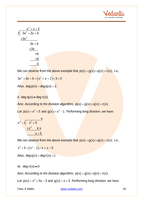 CBSE Class 10 Mathematics - Chapter 2 - Polynomials - Important ...