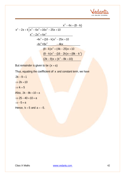 Important Questions of CBSE class 10 Mathematics