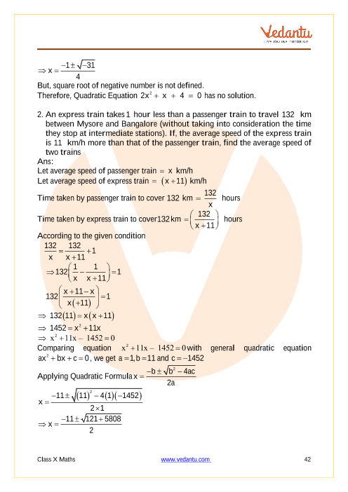 Important Questions of CBSE class 10 Mathematics