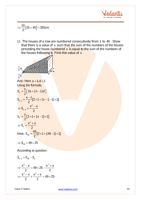 Important Questions of CBSE class 10 Mathematics