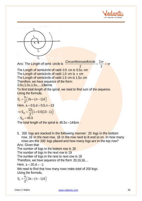 Important Questions of CBSE class 10 Mathematics