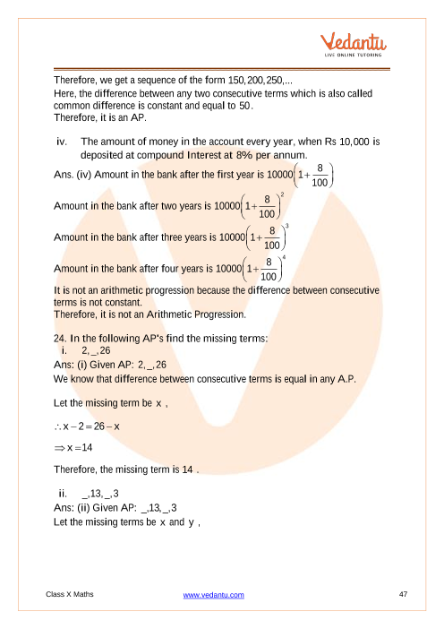 Important Questions of CBSE class 10 Mathematics