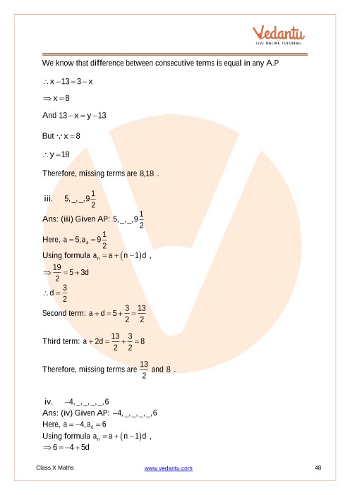 Important Questions of CBSE class 10 Mathematics