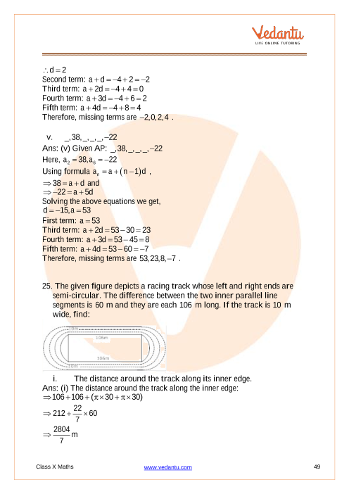 Important Questions of CBSE class 10 Mathematics