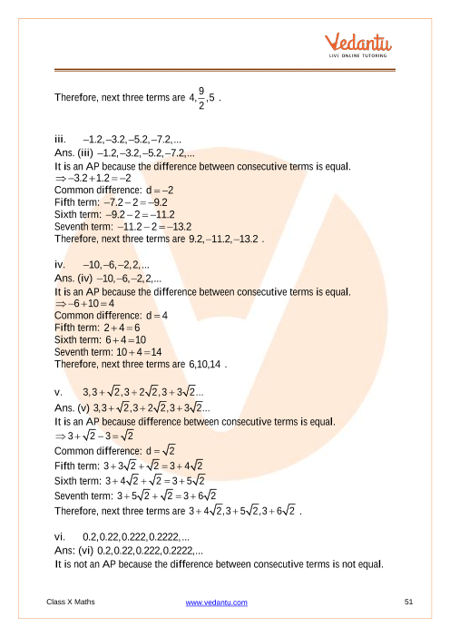 Important Questions of CBSE class 10 Mathematics