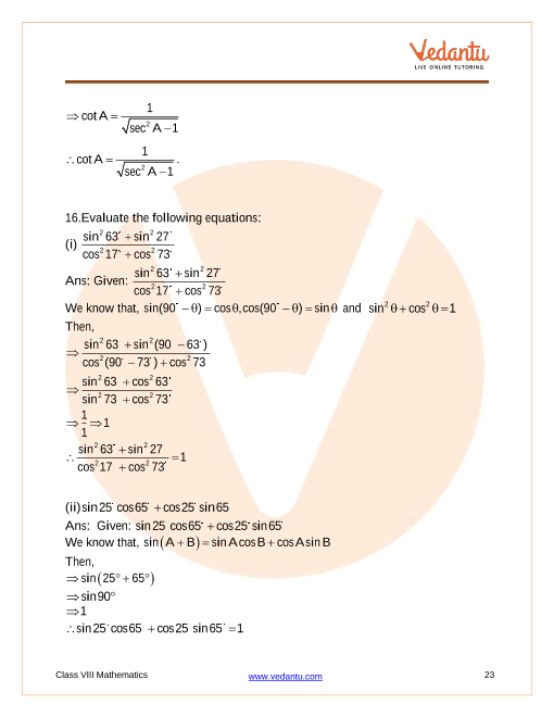 Important Questions of CBSE class 10 Mathematics