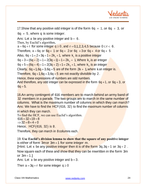 Important Questions of CBSE class 10 Mathematics