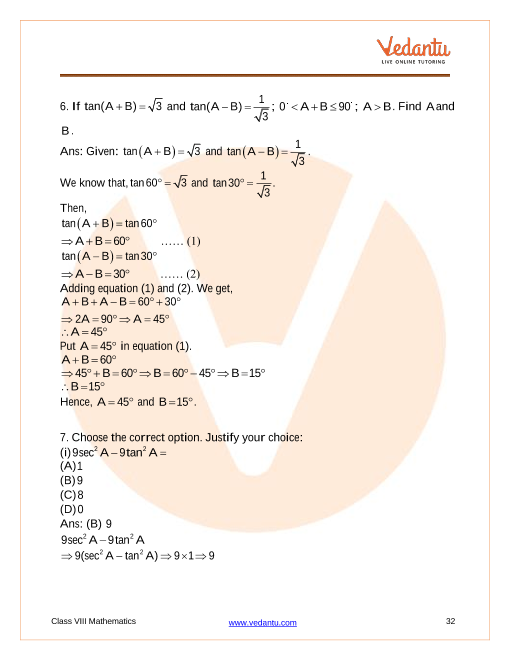 Important Questions of CBSE class 10 Mathematics